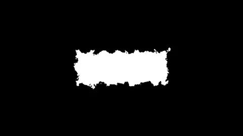 Brush Grunge on Black Background with Alpha Channel, Perfect for Titles or Text  Video stock 303196697