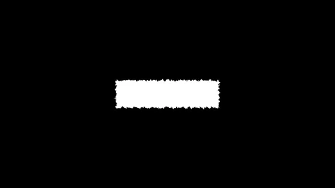 Brush Grunge on Black Background with Alpha Channel, Perfect for Titles or Text  Video stock 303196711