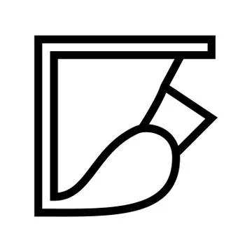 Brush Icon Stock Illustration