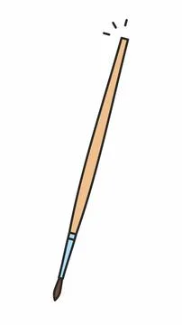 Brush icon Stock Illustration