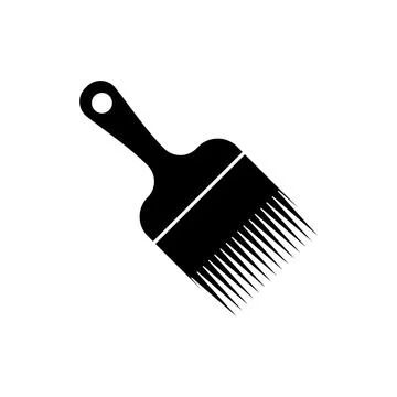 Brush icon vector Stock Illustration