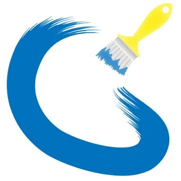 Brush Stock Illustration