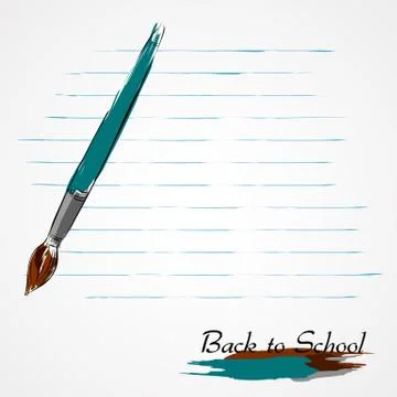 Brush Stock Illustration