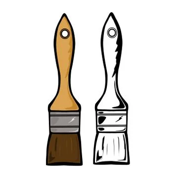 Brush Ilustração Stock