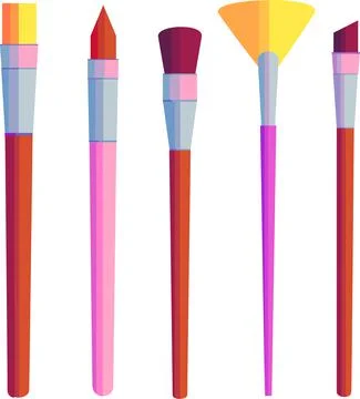 Brush Stock Illustration