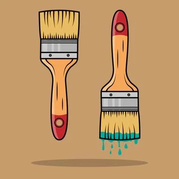 Brush Stock Illustration