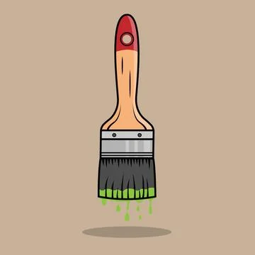 Brush Stock Illustration