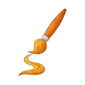 Brush illustration イラスト素材