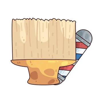 Brush illustration Stock Illustration