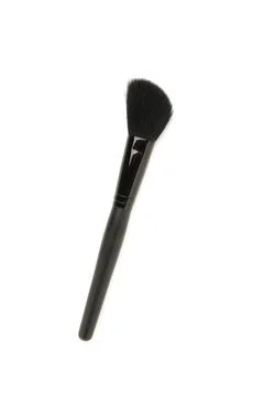 Brush for make-up isolated on white background Stock Photos