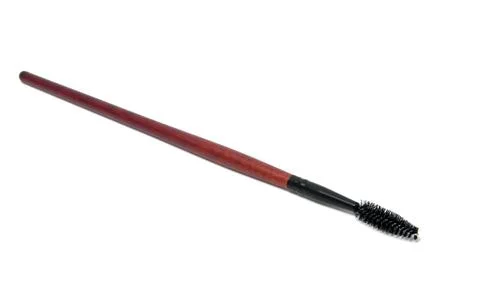 Brush for make up isolated on the white Stock Photos