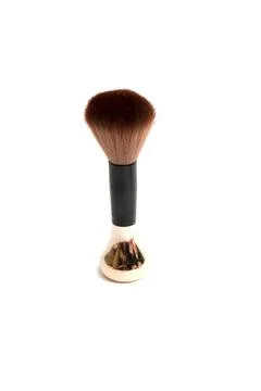 Brush for make up isolated on the white Stock Photos