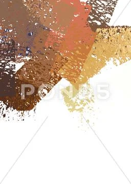 Brush paint strokes Stock Illustration