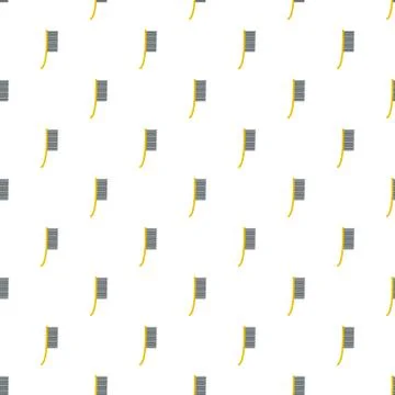 Brush pattern seamless vector Illustrazione stock