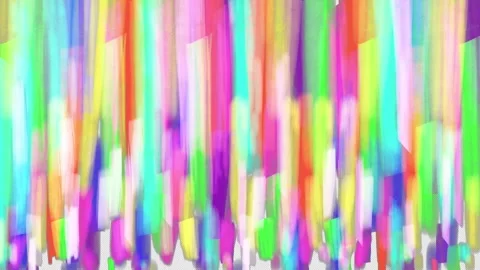 Brush Rainbow Seamless Transitions Motion Graphics Stock Footage 273759530
