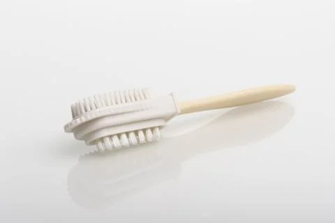 Brush for shoes Stock Photos