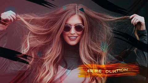 Brush Slideshow Stock After Effects