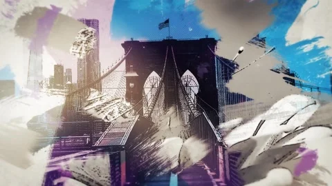 Brush Slideshow Intro Stock After Effects
