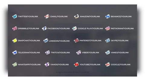 Brush Social Lower Thirds Stock After Effects