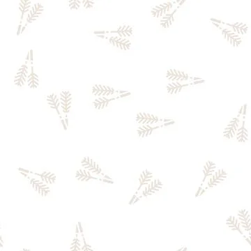 Brush sticks glyph vector seamless pattern flat Stockillustratie