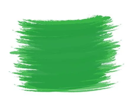 Brush Stroke abstract background texture in trendy monochrome green Isolated on 스톡 일러스트