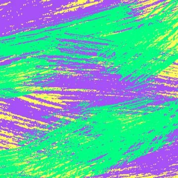 Brush stroke abstract vector background. Bright colorful grunge hand drawn pa Stock Illustration