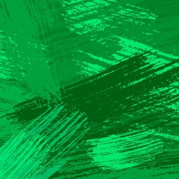 Brush stroke abstract vector background. Green grunge hand drawn pattern. Tex Illustrazione stock
