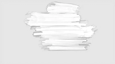 Brush stroke on alpha channel. Stock Footage 280553736