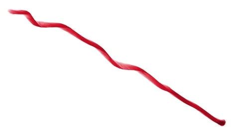 A brush stroke of an arrow pointing down right Stock Footage 335975221