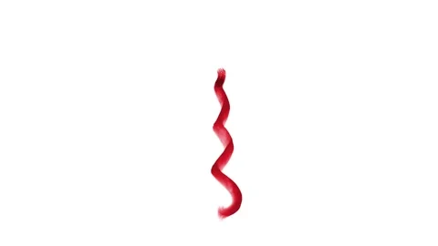 A brush stroke of an arrow pointing up Stock Footage 335975209