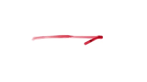 A brush stroke of an arrow pointing to the right Stock Footage 335974911