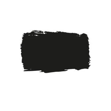 Brush stroke banner. Illustrazione stock