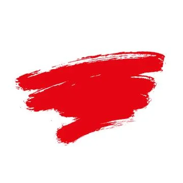 Brush stroke banner. Illustrazione stock