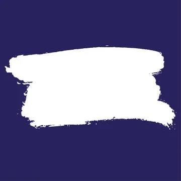 Brush stroke banner. Stock Illustration