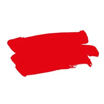 Brush stroke banner. Stock Illustration