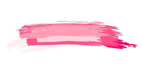 Brush stroke composition element. Vector stock hand draw illustration isolated Stock Illustration