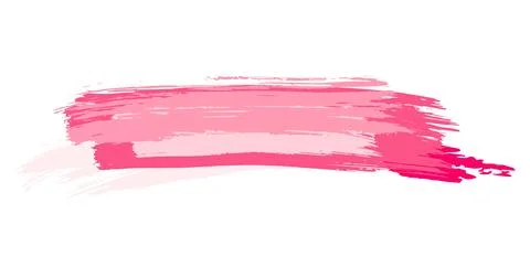 Brush stroke composition element. Vector stock hand draw illustration isolated Stock Illustration