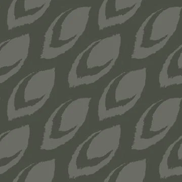 Brush Stroke Fur Seamless Pattern Stock Illustration