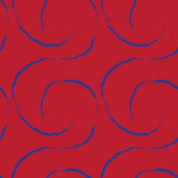 Brush Stroke Fur Seamless Pattern Stock Illustration