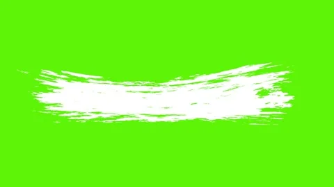 Brush Stroke green screen. Hand Drawn Pa... | Stock Video | Pond5