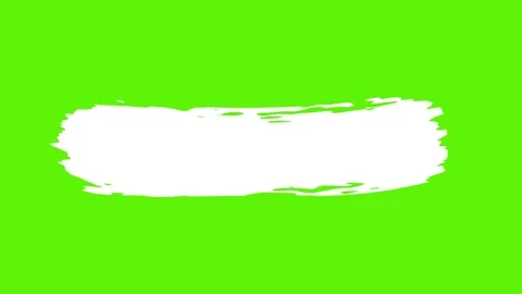 Brush Stroke green screen. Hand Drawn Pa... | Stock Video | Pond5