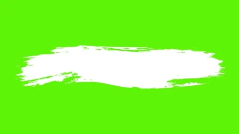 Brush Stroke green screen. Hand Drawn Pa... | Stock Video | Pond5