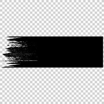 Brush stroke grunge banner Stock Illustration