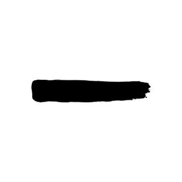 Brush Stroke Grunge Vector Textured Stock Illustration