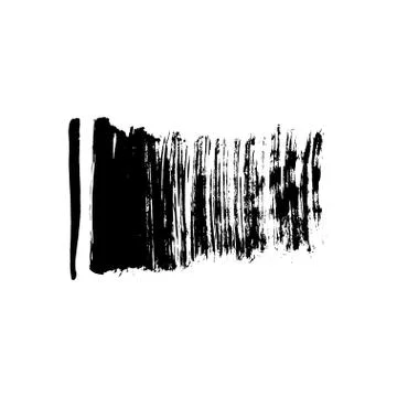 Brush Stroke Grunge Vector Textured Ilustración de archivo