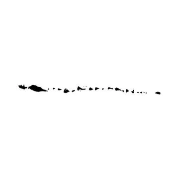 Brush Stroke Grunge Vector Textured Stock Illustration