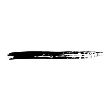 Brush Stroke Grunge Vector Textured Stock Illustration
