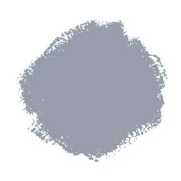Brush stroke, ink, line. Paint background circle. Vector illustration Stock Illustration