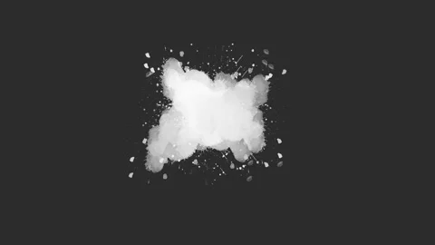 Brush stroke ink splash alpha overlay dynamic flow Stock Footage 221113130