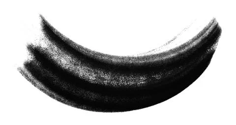 Brush stroke isolated on white background Stock Illustration